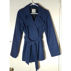 Old Navy pea coat MED navy blue